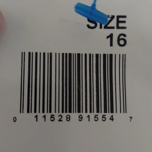 NWT Speedo Halter Tank Bathing Suit Blue Black Print Sz 16 - Picture 13 of 14